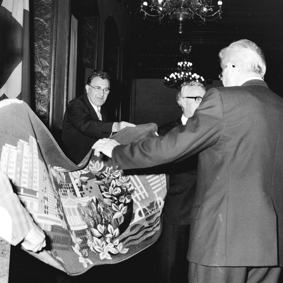 Delegation fra Berlin (DDR) på besøg i København