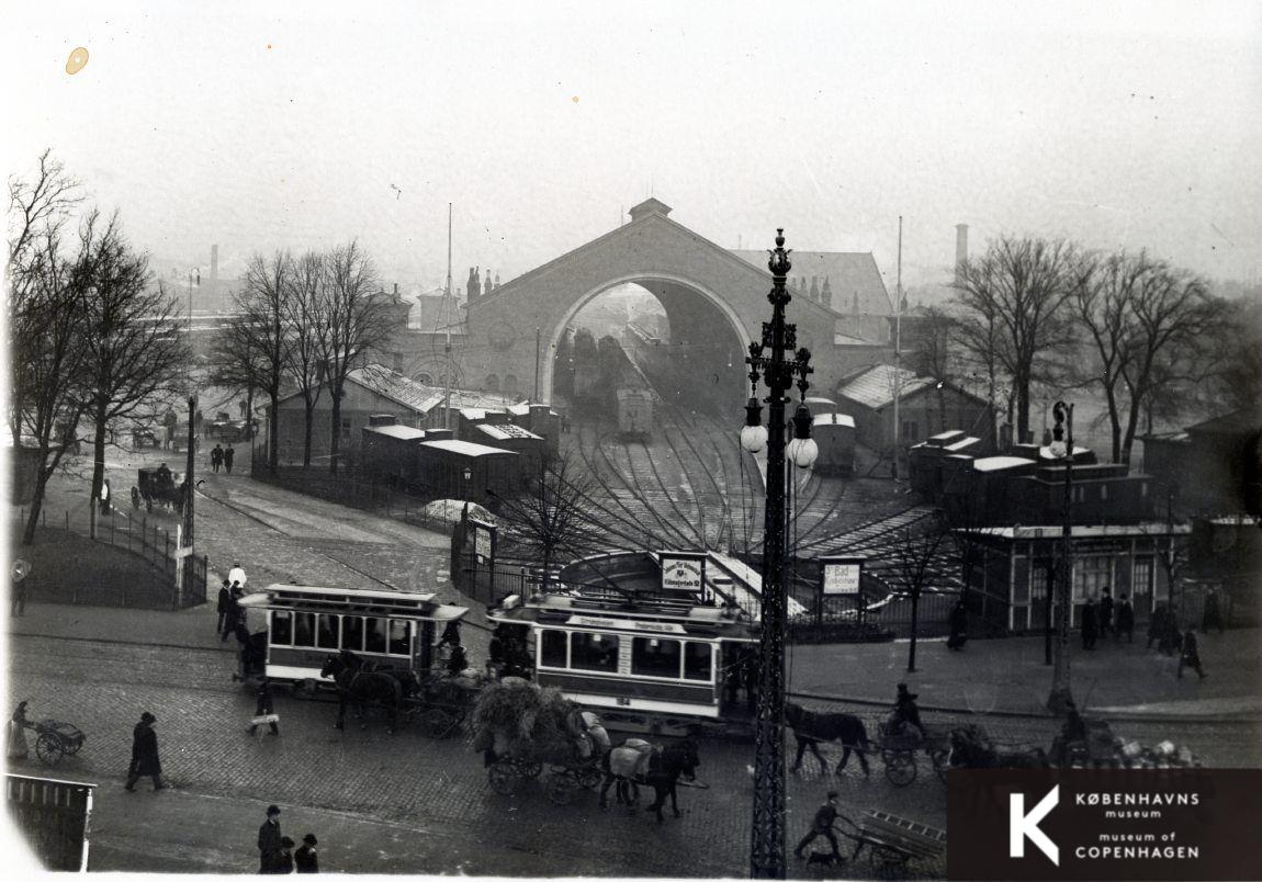 2. Hovedbanegård set fra Vesterbrogade