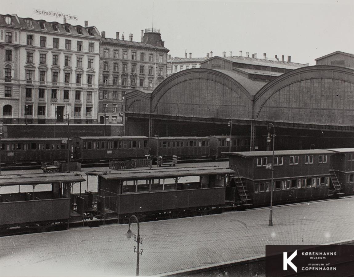 Jernbanevogne på Hovedbanen 27.5.1934