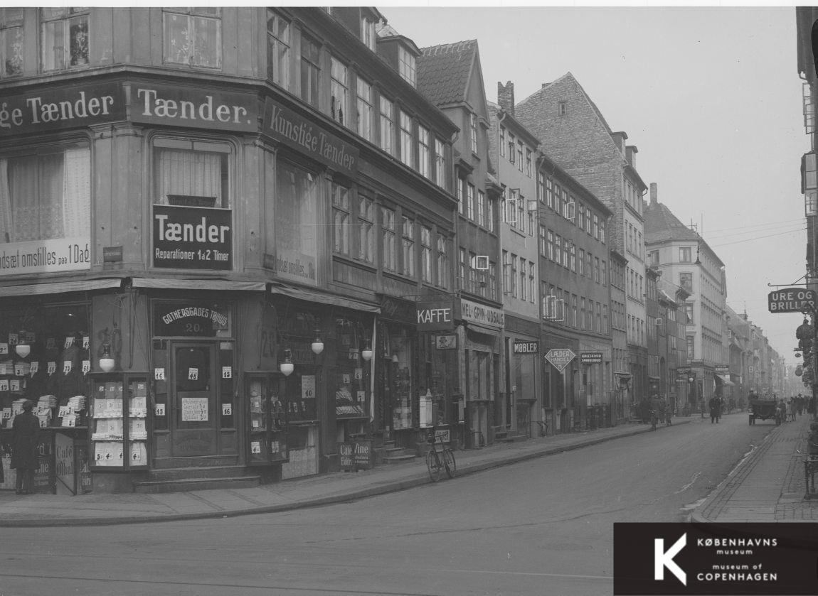 Borgergade, hjørnet af Gothersgade