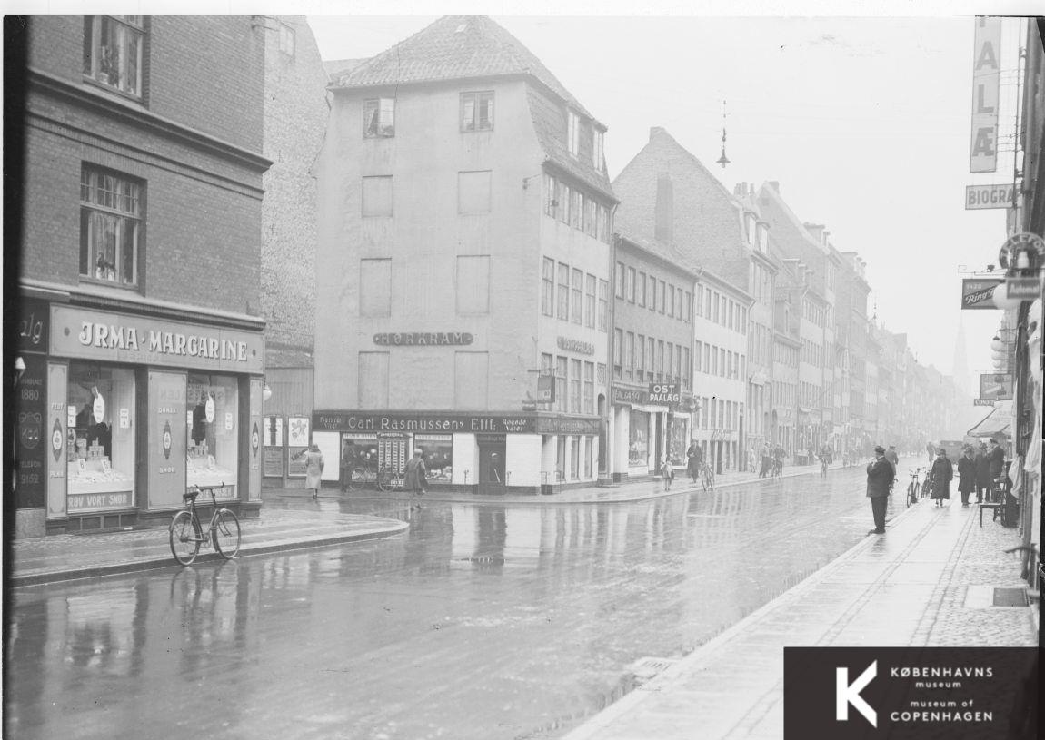 Borgergade 128, hjørnet af Hindegade