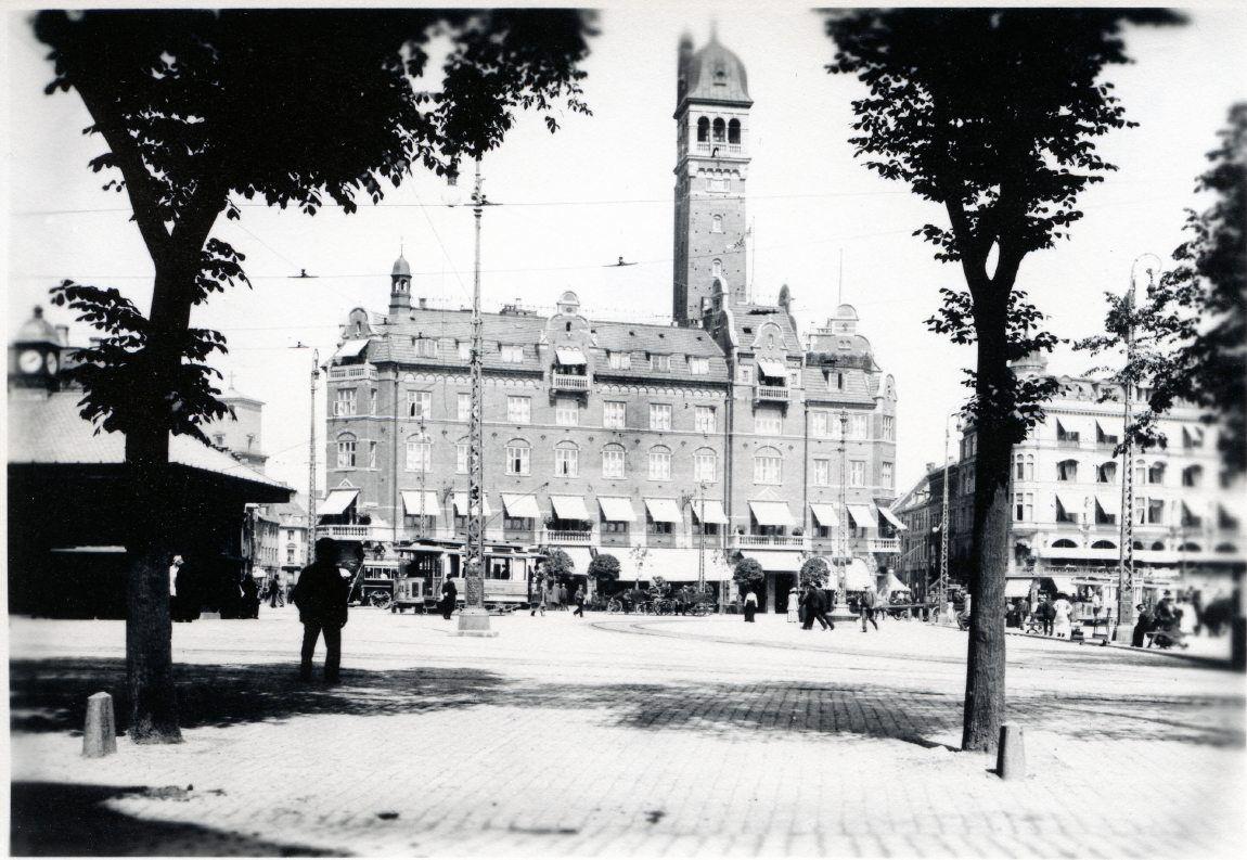 Rådhuspladsen, set mod Vester Voldgade