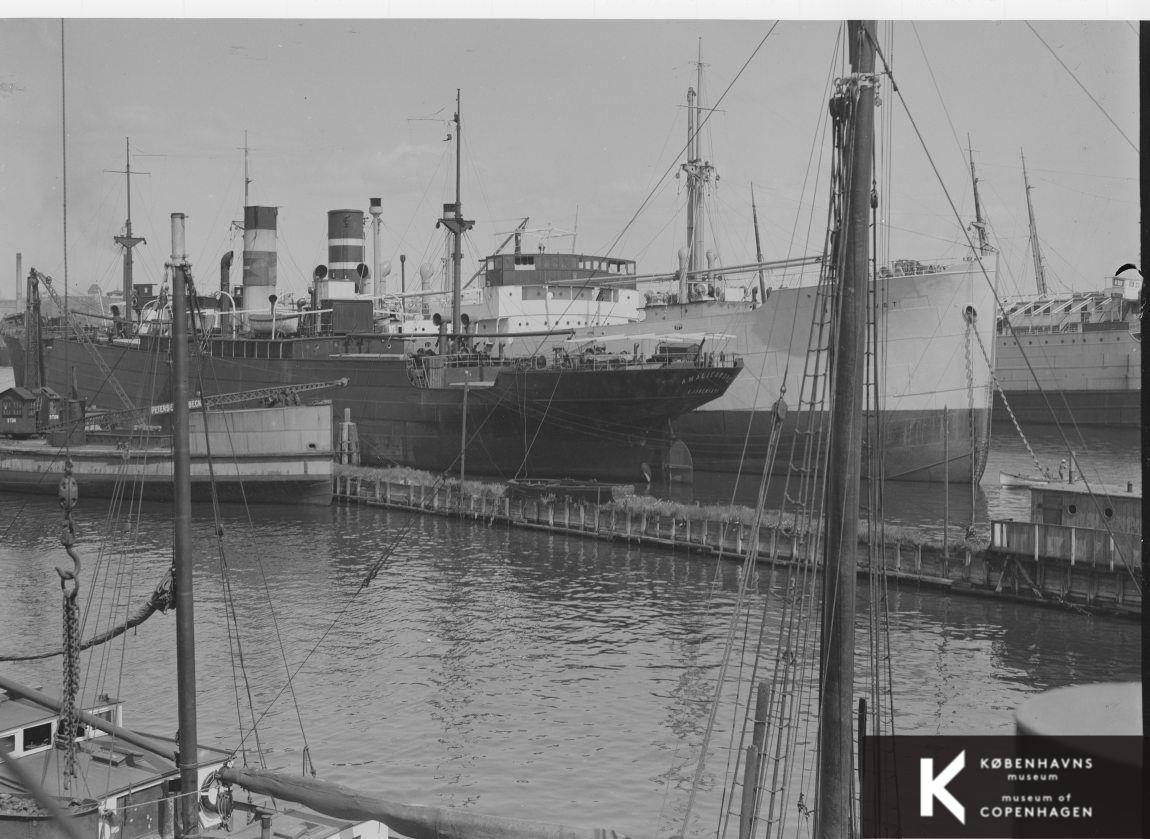 Oplagte skibe i Sydhavnen