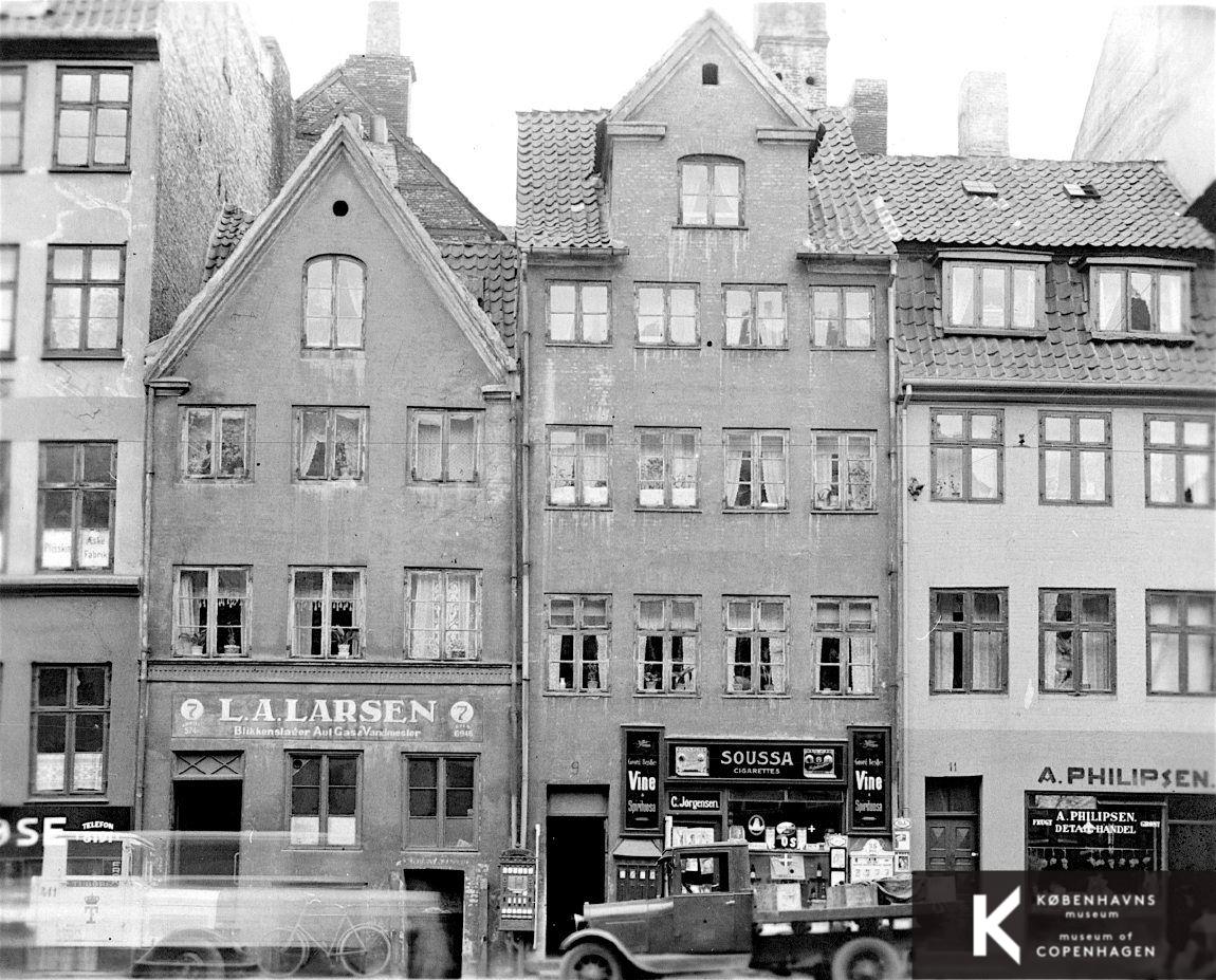 Gamle huse på Vandkunsten