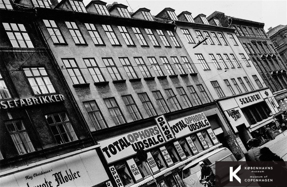 i stedet Afvise købmand Vesterbrogade sommeren 1969 - kbhbilleder.dk
