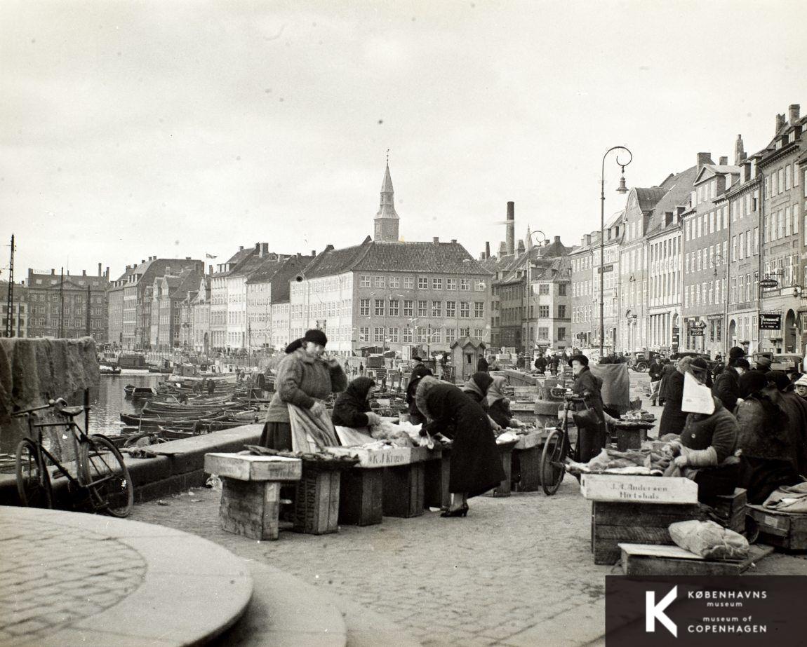 Fiskerkoner på Gammel Strand