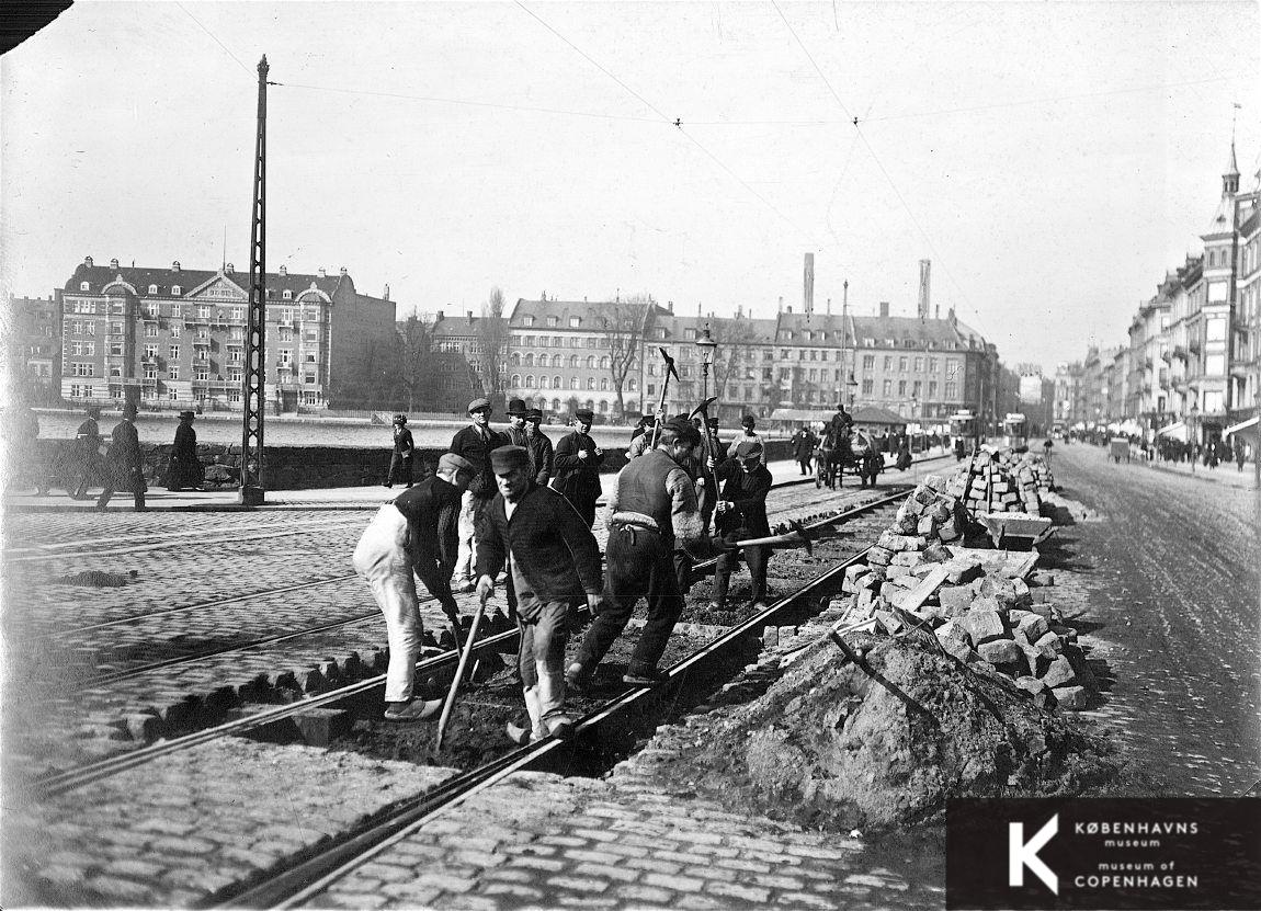 Østerbrogade ved Sortedamssøen