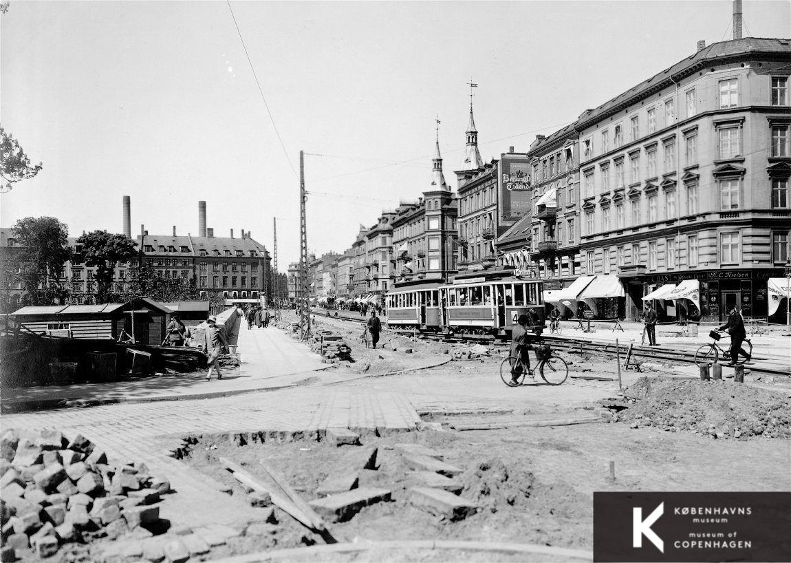 Østerbrogade ved Sortedamssøen