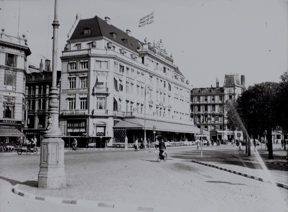 Tysk flag på d'Angleterre