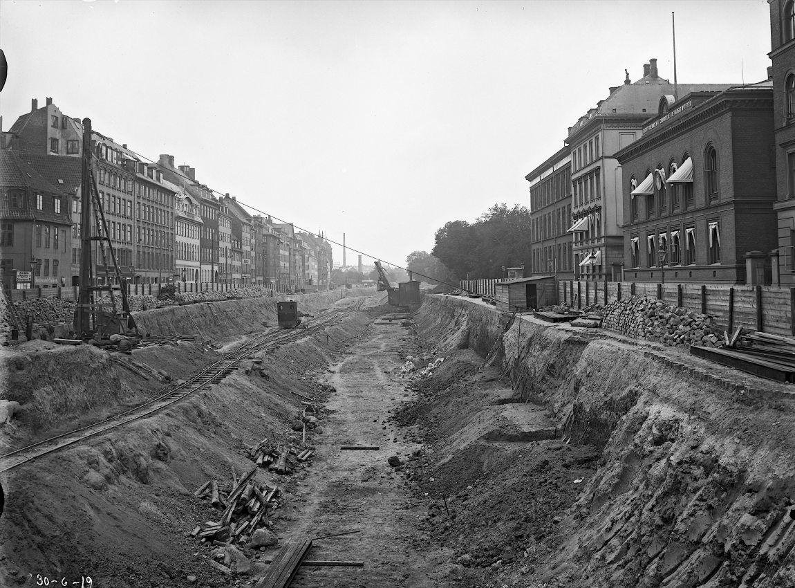 Udgravningerne til Boulevardbanen