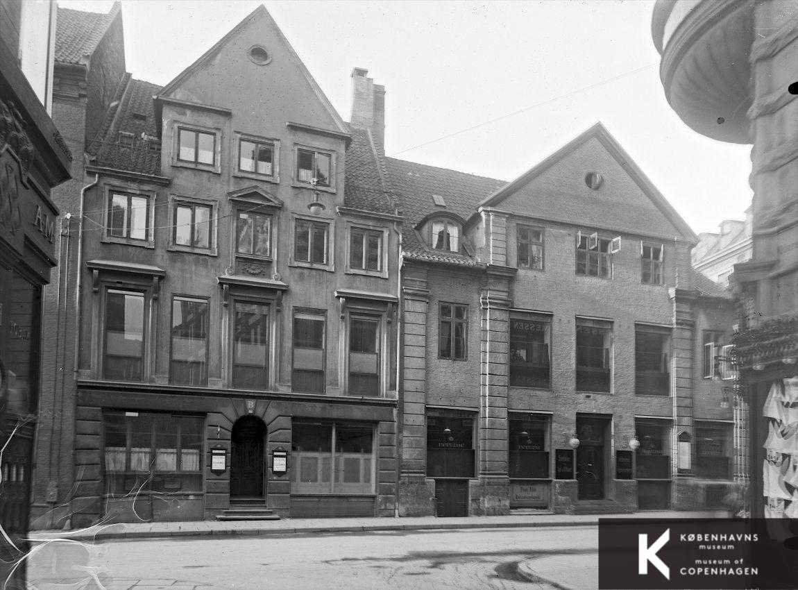 Købmagergade, hjørnet af Løvstræde, telegrafbygningen