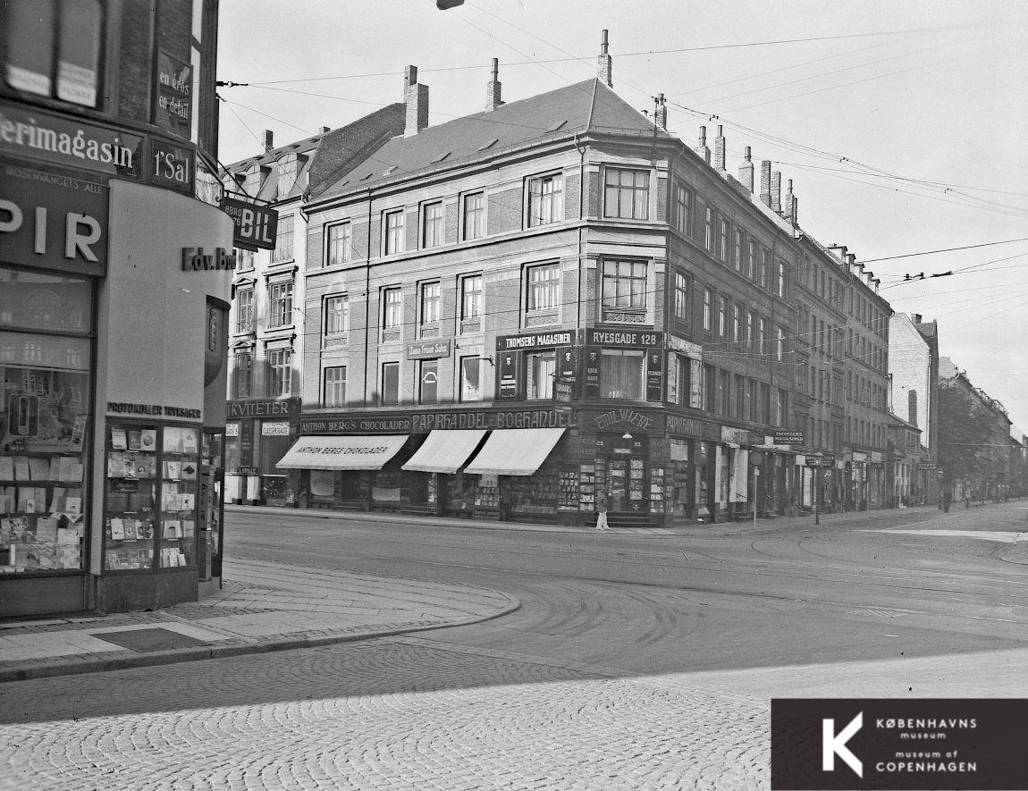 Hj. af Ryesgade og Østerbrogade