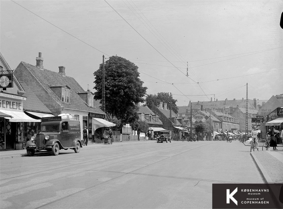 Valby Langgade, set fra Tingstedet
