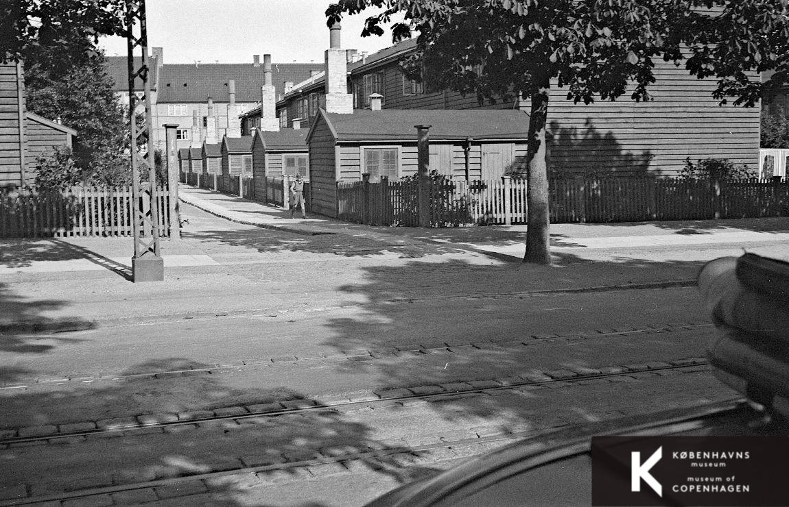 Husvildebarakker på Godthåbsvej 256B