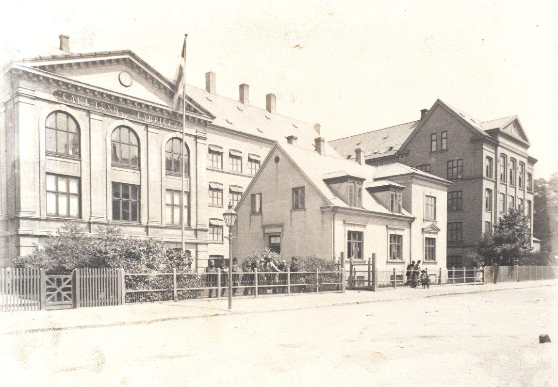 Carl Lunds Fabrik ved Bernstoffsvej