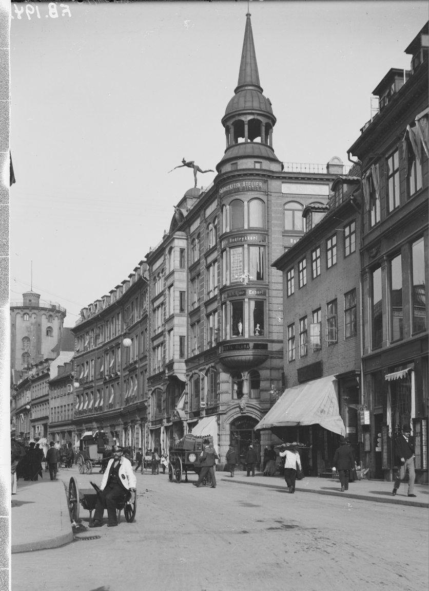 Købmagergade ved Klareboderne, lige numre