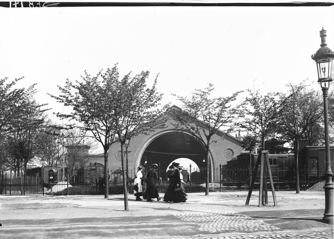2. Hovedbanegård set fra Vesterbros Passage.