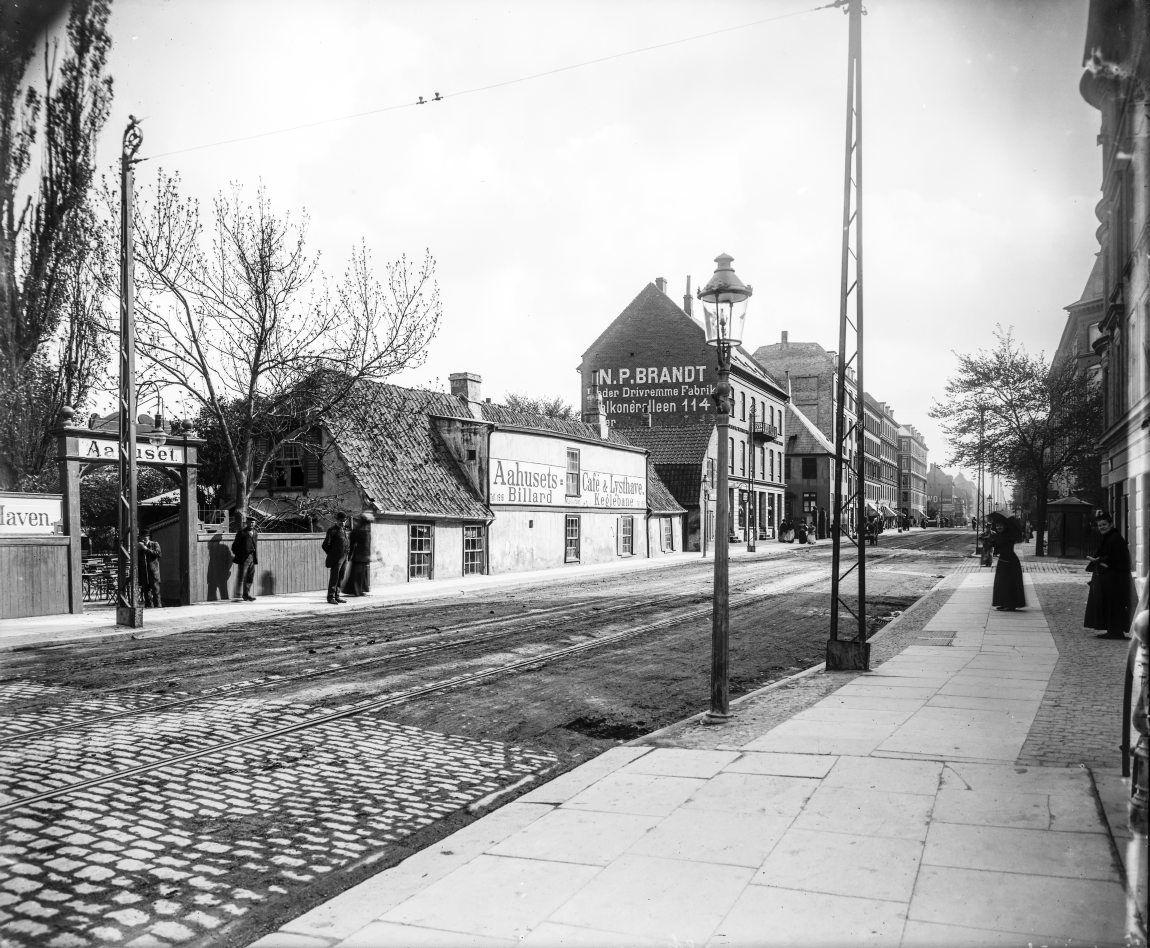 Åhusets Cafe. Falkoner Alle Nr 226a.