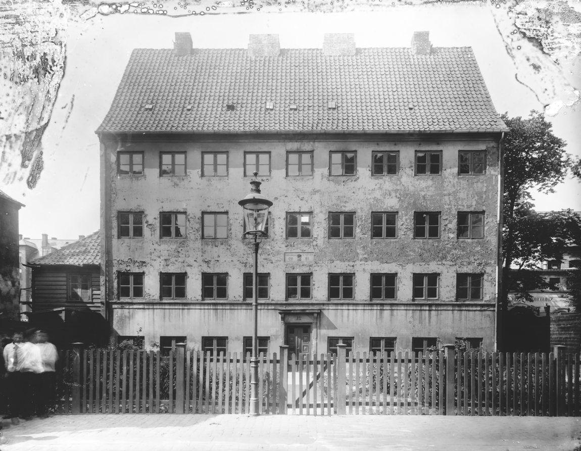 Blågårdsgade 21. Ulrichsens stiftelse. ca 1902. Mariboe. .