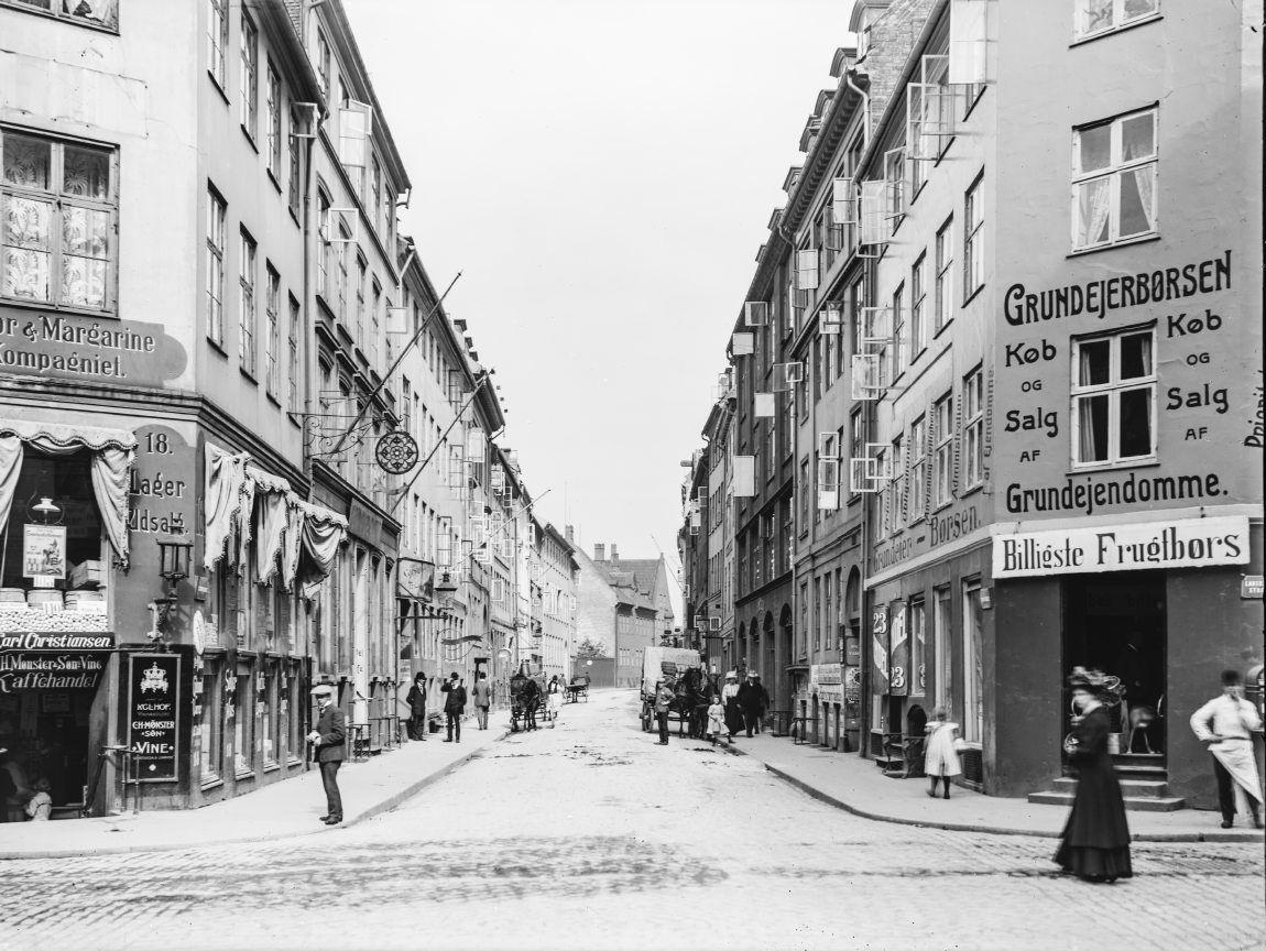 Studiestræde mod Frue plads.