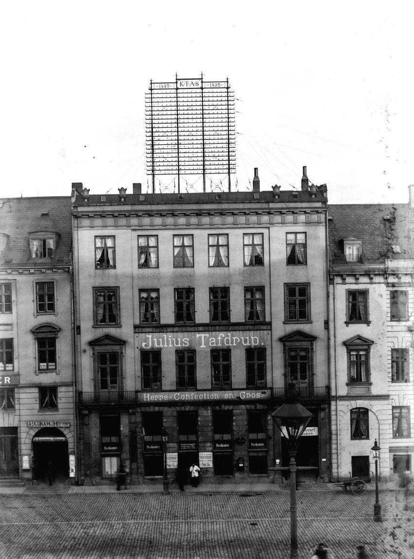 Nytorv 5. December 1905. Svanens kvarter. Telefonselskabet