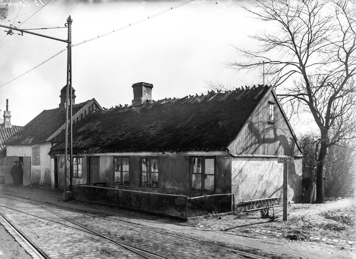 Enetages hus med stråtag