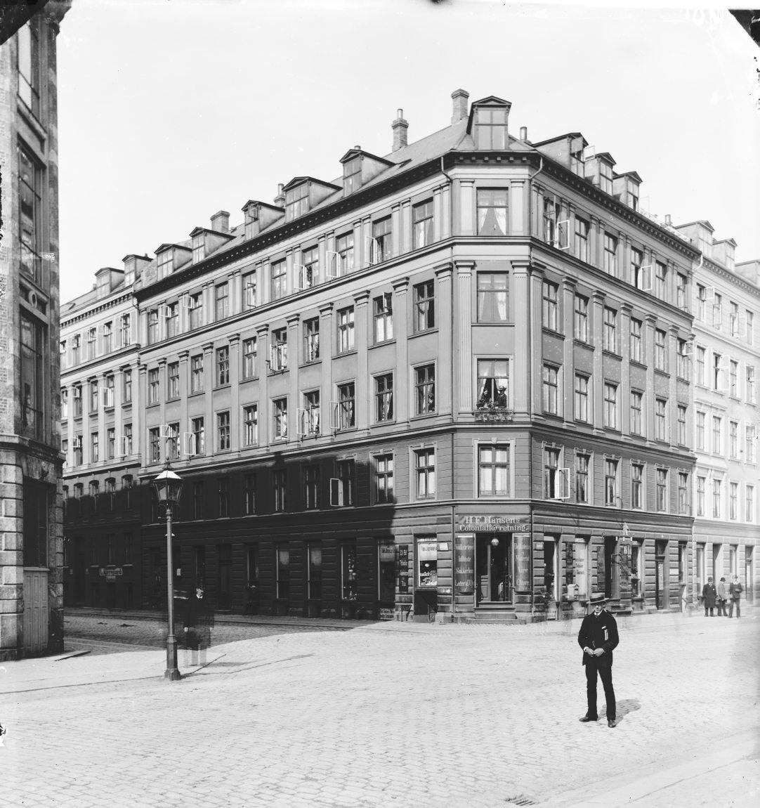 Hjørnet af Rømersgade og Gothersgade