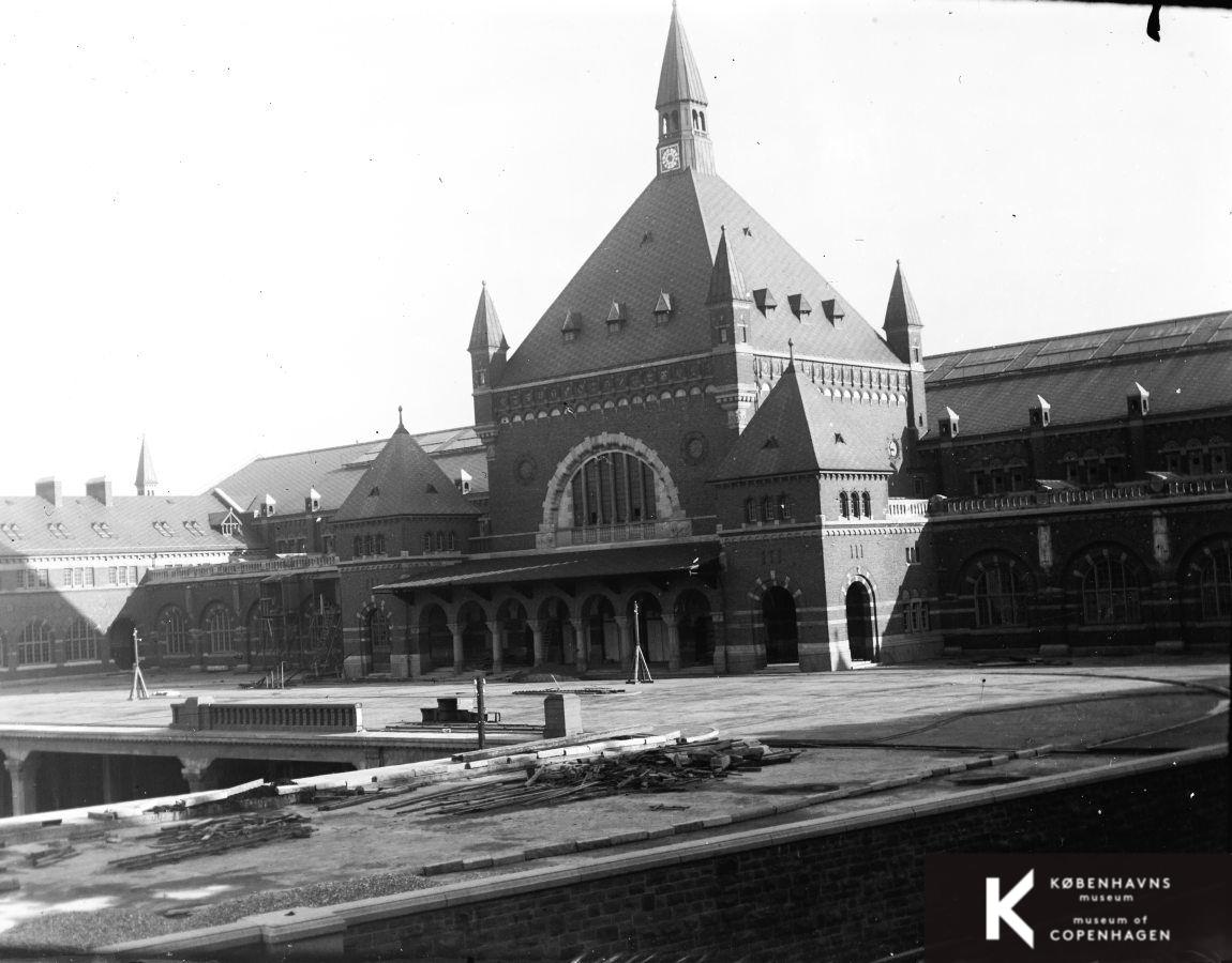 3. hovedbanegård under opførelse