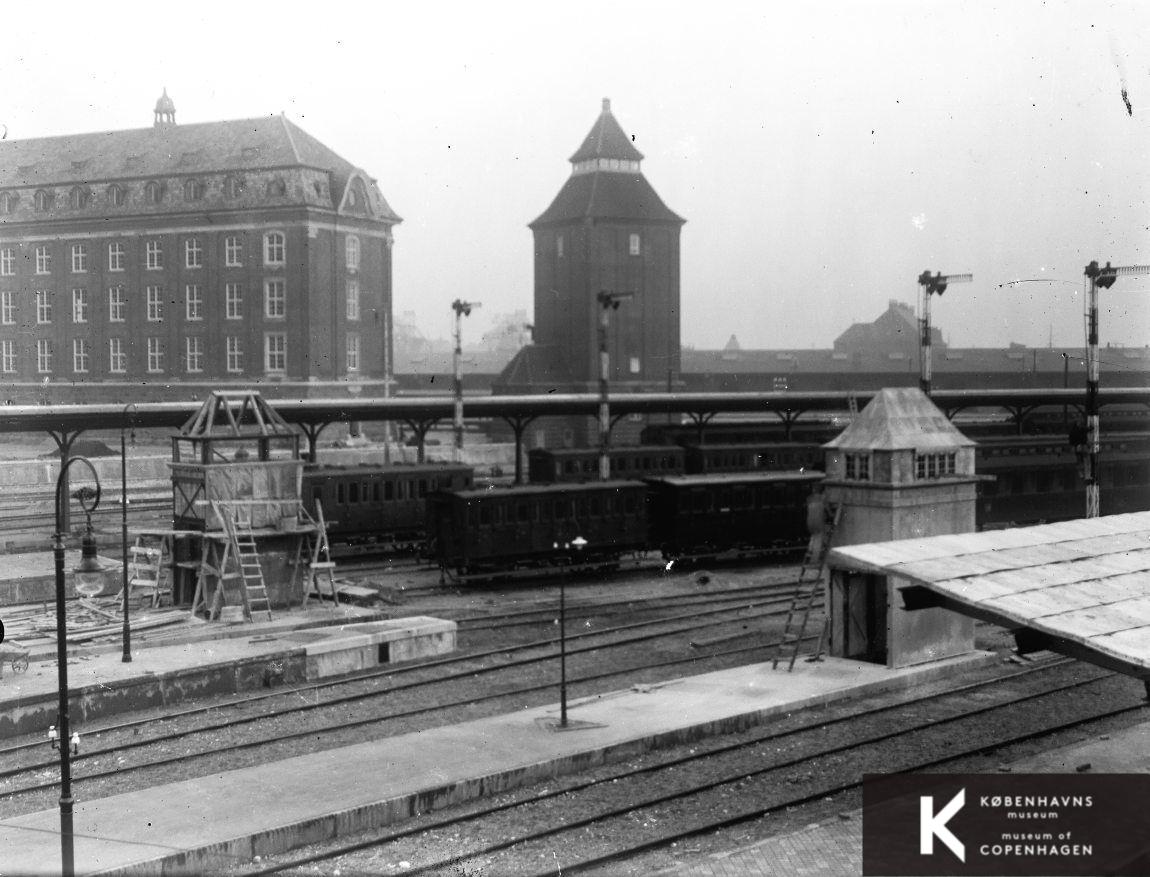 3. hovedbanegård under opførelse