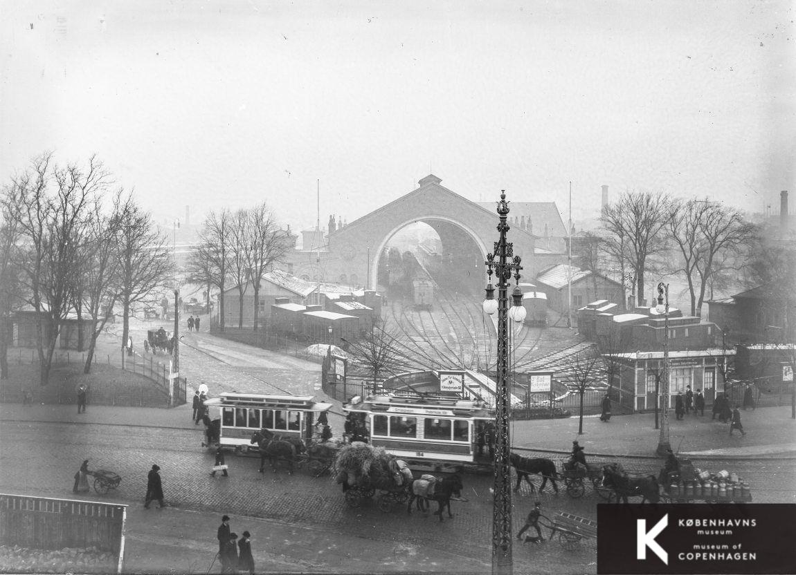 2. Hovedbanegård set fra Vesterbrogade