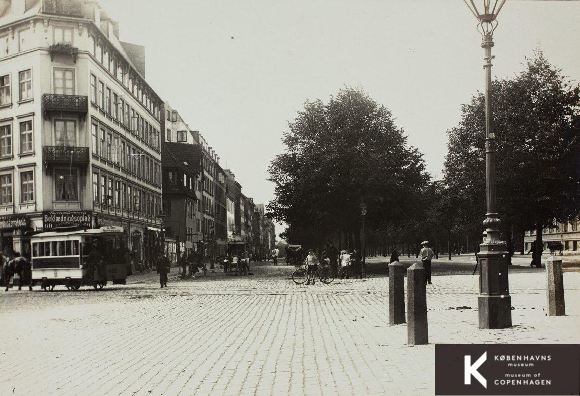 Nørre Voldgade ved Nørregade