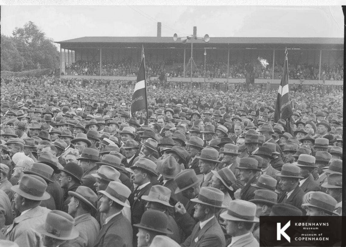 Bondetoget, Østerbro Stadion