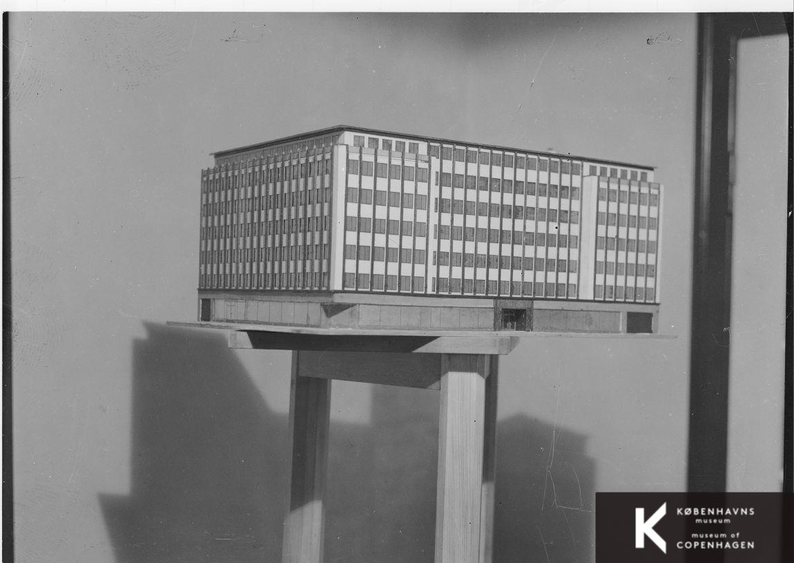 Model af moderne ejendom