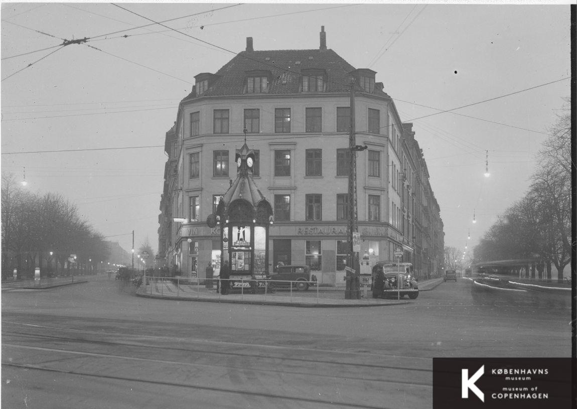 Lille Triangel med Øster Søgade og Øster Farimagsgade