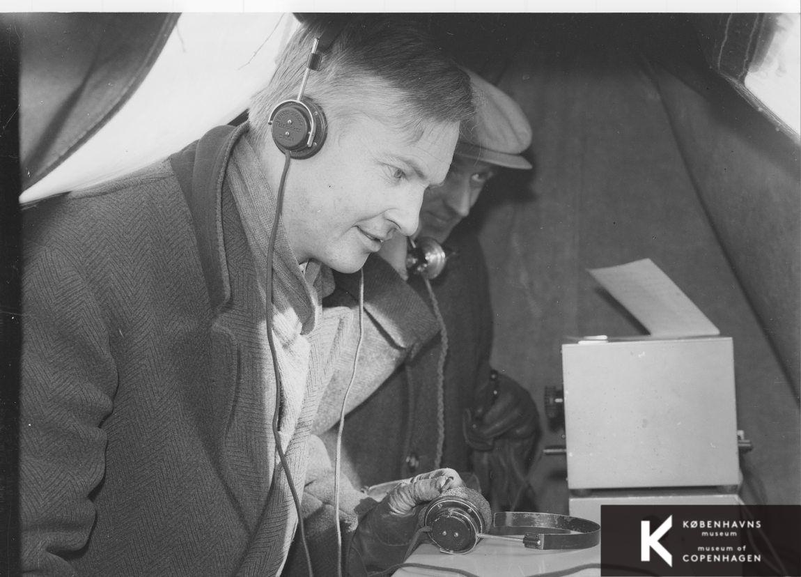 Det indre af en radiovogn