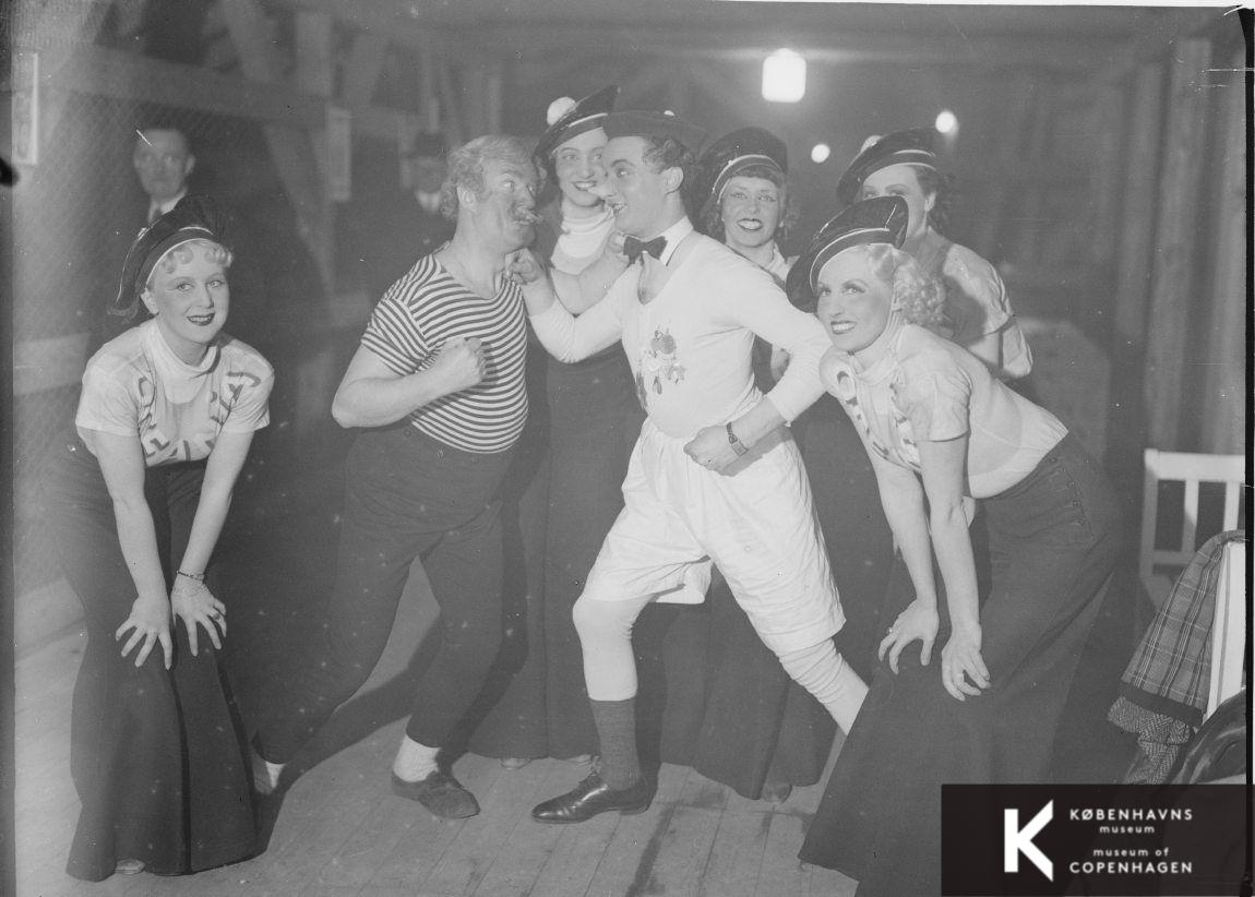 Hans Kurt, Else Marie og andre skuespillere