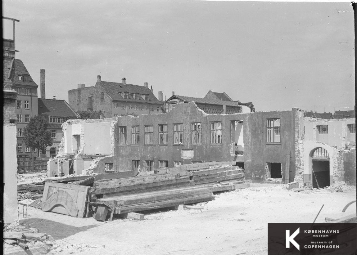 Kvindefængslet på Christianshavn under nedrivning