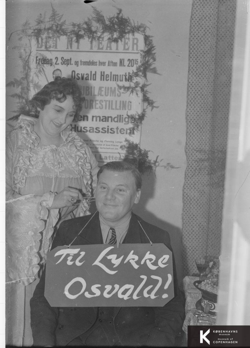 Osvald Helmuth og Helga Frier