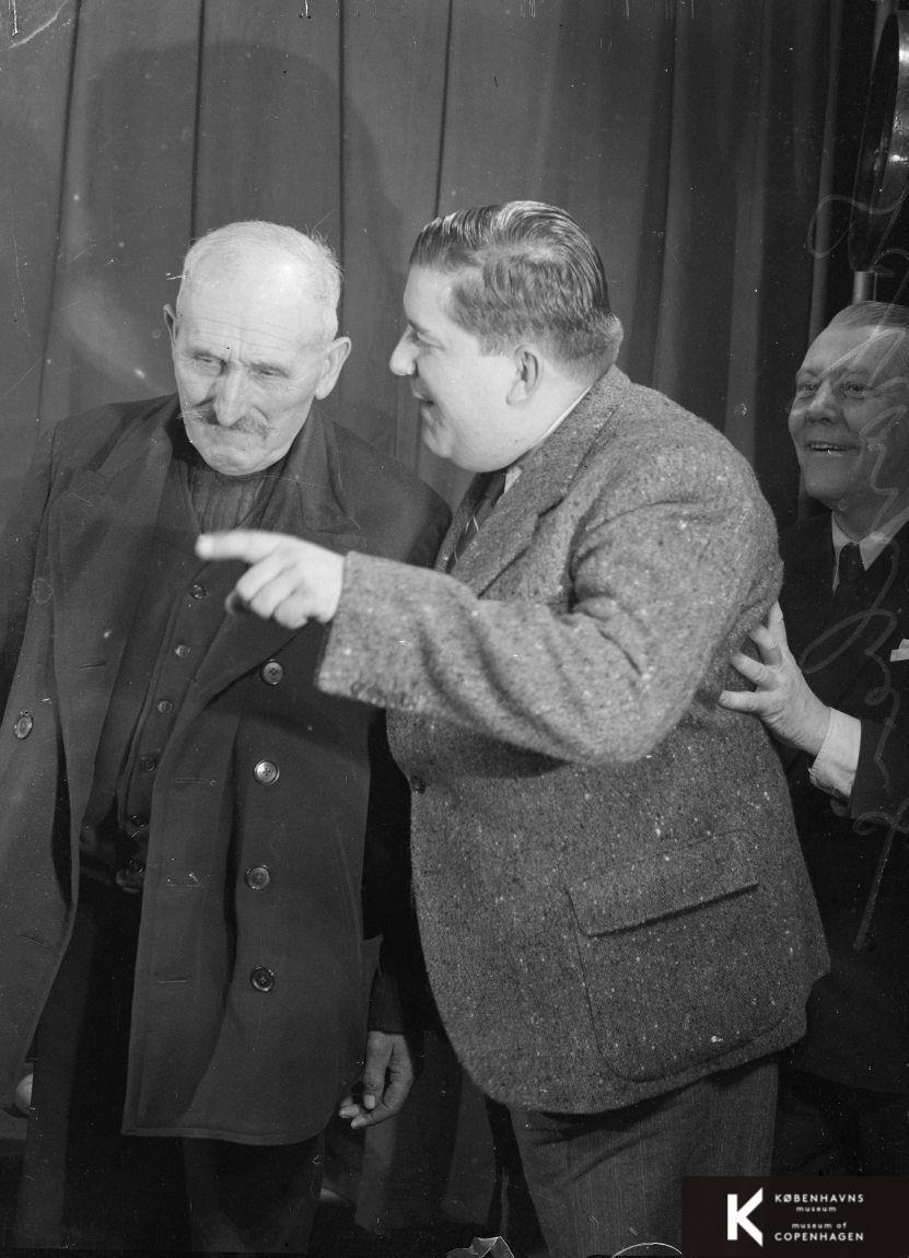 Ib Schønberg med Christian Gottschalch og ukendt herre