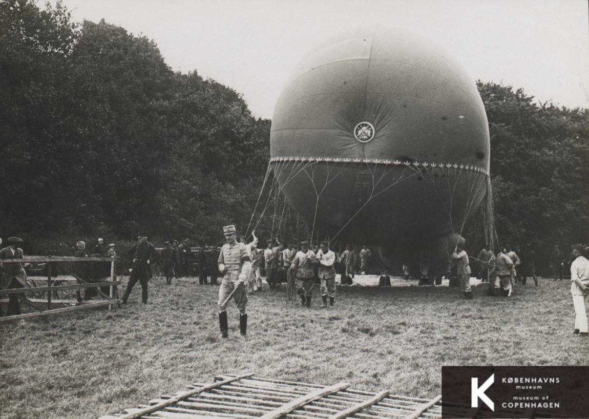 Ordrup, militær ballon