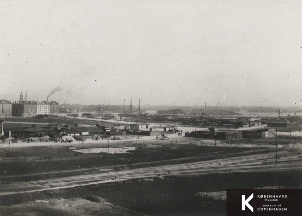 Terrænet mellem Tietgensgade og havnen