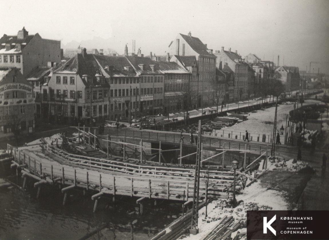 Børnehusbroen under ombygning