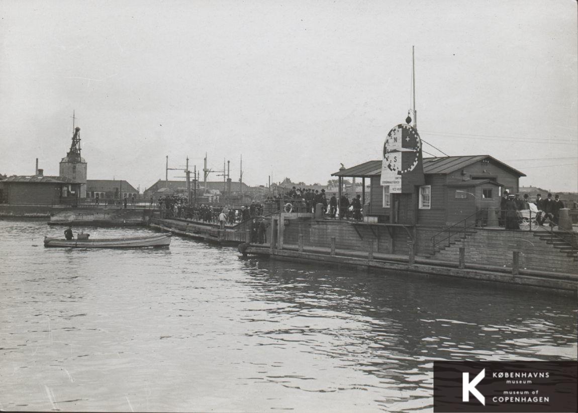 Yderhavnen ved indsejlingen til Inderhavnen