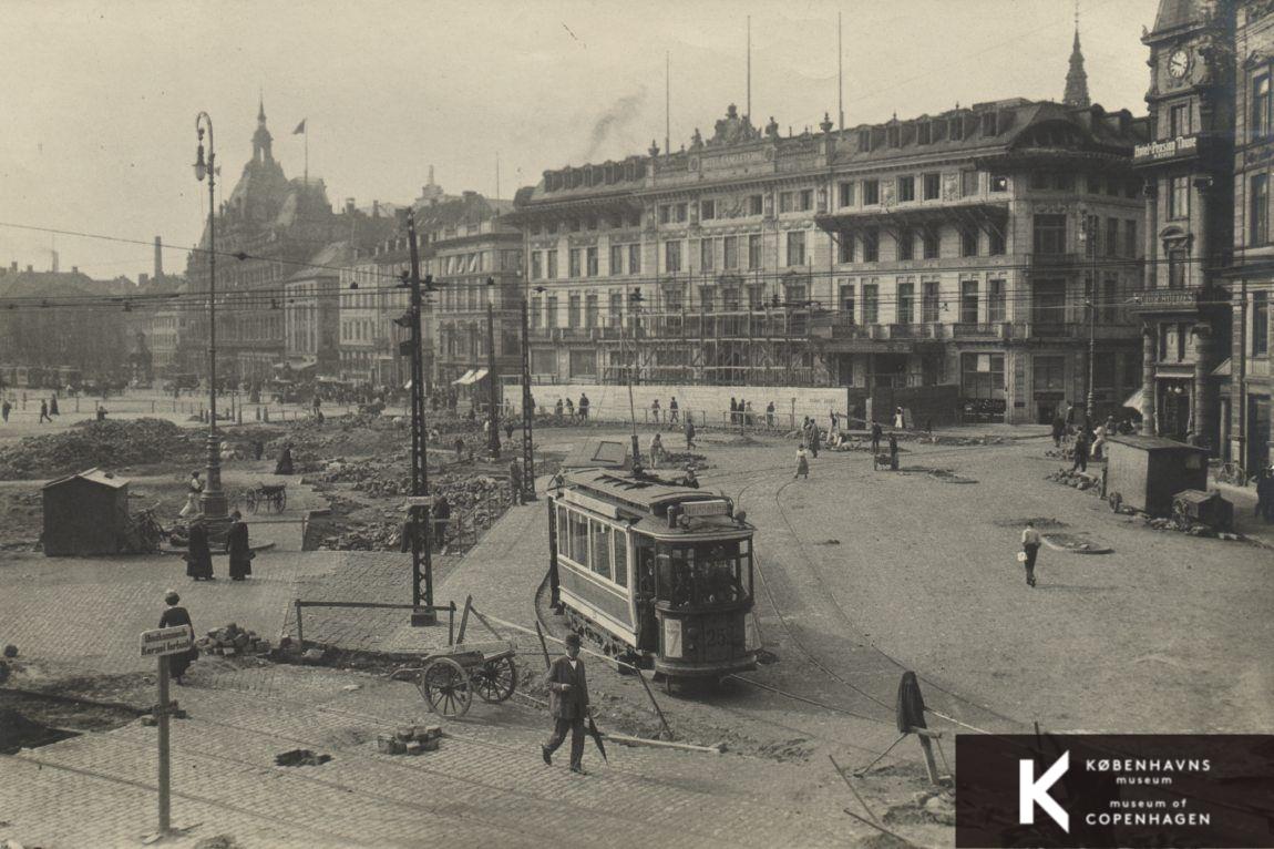 Kongens Nytorv under omlægning