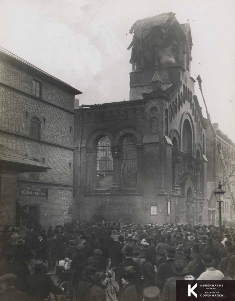 Rigensgade, Jerusalemskirkens brand