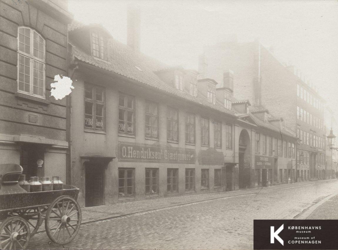 Rosengården set fra Fiolstræde