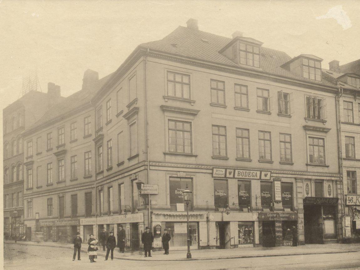 Vesterbrogade 48, hjørnet af Bagerstræde