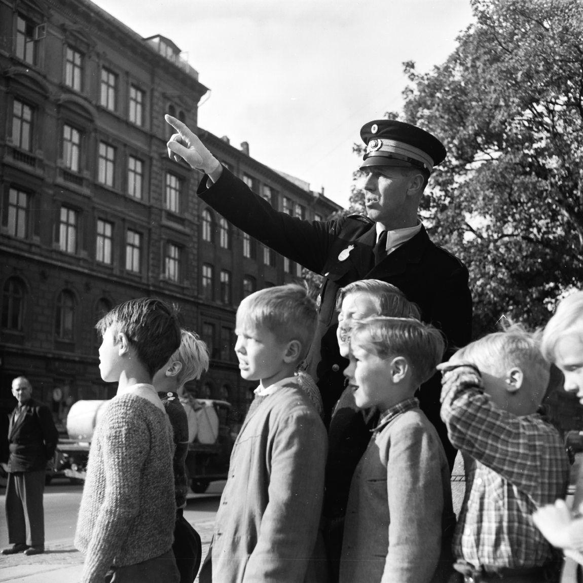 Færdselslære på gaden