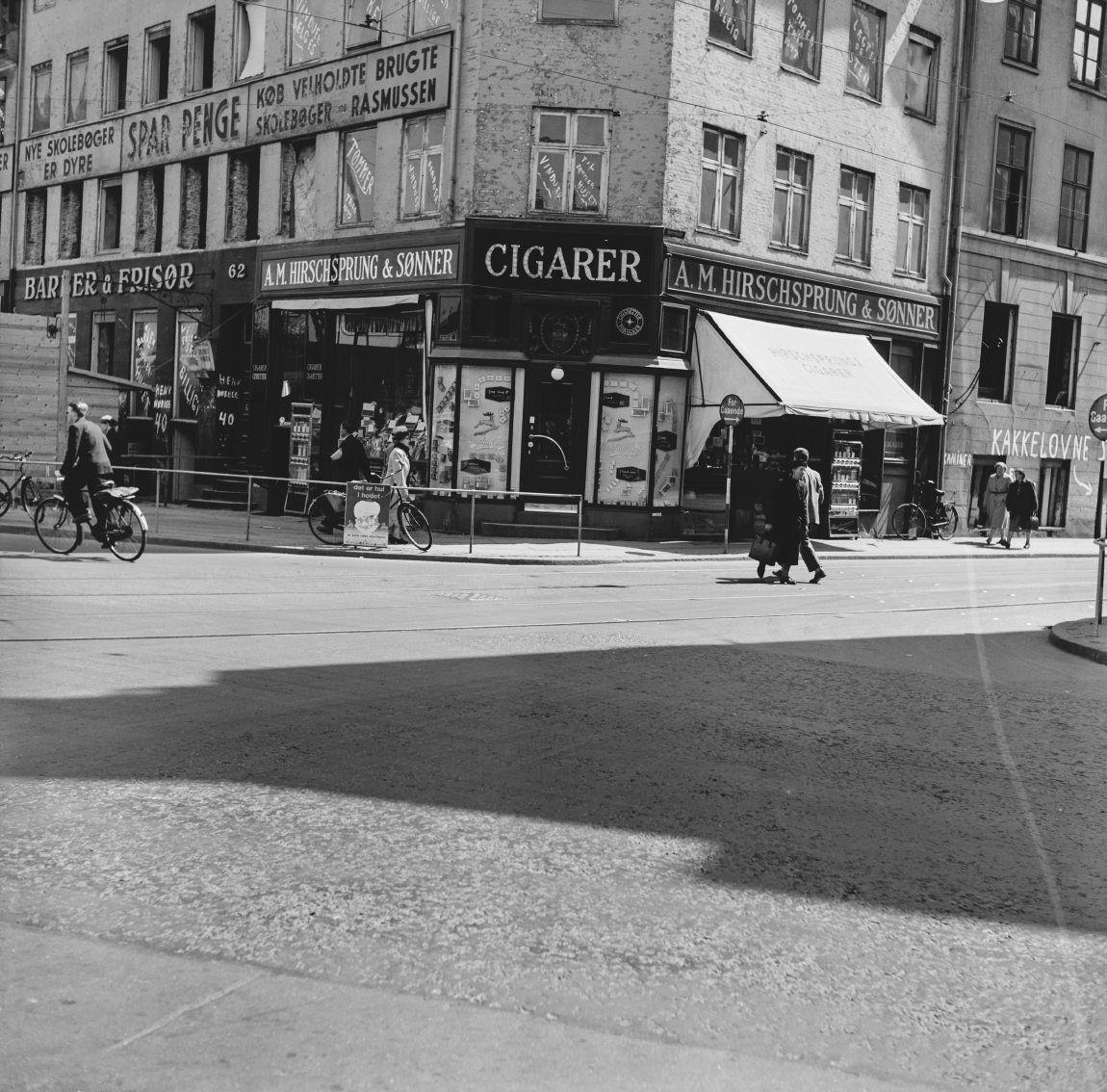A. M. Hirschsprung & Sønners butik